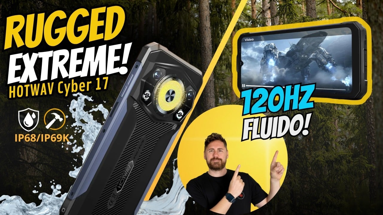 HOTWAV Cyber 17 Lo smartphone indistruttibile con display 120Hz Recensione